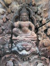 Guardian relief at Pre Rup Temple, Cambodia