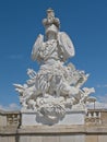 Guardian sculpture of the Schonbrunn palace gloriette