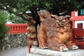 Guardian statue (Shisa) in Okinawa, Japan Royalty Free Stock Photo