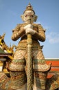 Guardian statue at Wat Phra Kaew