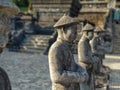 Guardian statues at the Khai Dinh Tomb near Hue, Vietnam Royalty Free Stock Photo