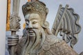 Guardian Statues at Wat Pho (Pho Temple) in Bangkok Royalty Free Stock Photo