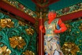 A Guardian at Yashamon Gate at Taiyuinbyo Shrine