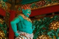 A Guardian at Yashamon Gate at Taiyuinbyo Shrine in Nikko, Japan