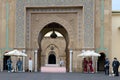 Guards in front of Royal Palace Rabat, Morocco