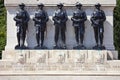 Guards Memorial at Horseguards Parade in London