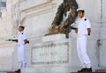 Guards near the Tomb of the Unknown Soldier, Rome, Italy