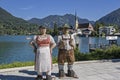 The guards of Tegernsee Royalty Free Stock Photo