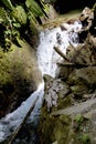 Guarumos Waterfall  844005 Royalty Free Stock Photo