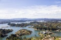 Guatape lake in Antioquia, Colombia