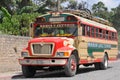 Guatemala, Antigua, typical colorful and decorated bus