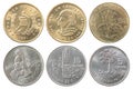 Guatemala coins full set Royalty Free Stock Photo