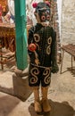 Human doll with dog head, Finca La Azotea, La Antigua, Guatemala Royalty Free Stock Photo