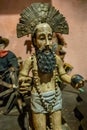Saint statue closeup, Finca La Azotea, La Antigua, Guatemala