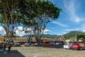 Front courtyard of San Francisco church, La Antigua, Guatemala