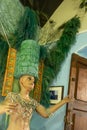 Female doll with jade hat, Jade Maya museum, La Antigua, Guatemala Royalty Free Stock Photo