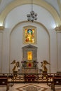 Christo Rey en su trono eucaristio, San Jose Cathedral, La Antigua, Guatemala