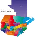 Guatemala map