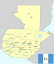 Guatemala map - cdr format