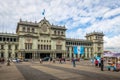 Guatemala National Palace at Plaza de la Constitucion Constitution Square Guatemala City, Guatemala Royalty Free Stock Photo