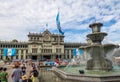 Guatemala National Palace at Plaza de la Constitucion Constitution Square Guatemala City, Guatemala Royalty Free Stock Photo