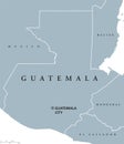 Guatemala political map