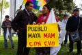 Guatemala Political Organization Protest Exile of Evo Morales and situation in Bolivia