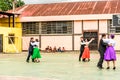Guatemalan folk dancing couples, Guatemala