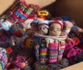 Guatemalan Worry Dolls Royalty Free Stock Photo