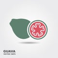 Guava fruit icon