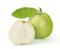 Guava isolated on a white backgrou