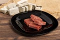 Guava Paste Wrapped in Bijao Leaf; Photo On Wood Background