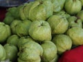 Guavas in the market