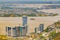 Guayaquil Coast Aerial View From Window Plane