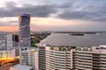 Guayaquil skyline with The Point building, Ecuador Royalty Free Stock Photo