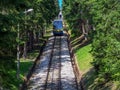 Gubalowka Hill Funicular in Zakopane in Poland.