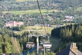 Gubalowka Ski Lift in Zakopane, Poland