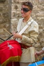 GUBBIO, August 13 2015 - Medieval town of Umbria - Italy -