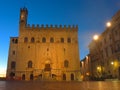 Gubbio, Italy. The historical building called Palazzo dei Consoli