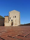 Gubbio, Italy. The main square and the City Hall Royalty Free Stock Photo