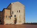 Gubbio, Italy. The main square and the City Hall Royalty Free Stock Photo