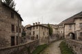 Gubbio, one of the most beautiful medieval towns in Europe, in the heart of the Umbria Region, Perugia Province Royalty Free Stock Photo