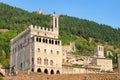 Gubbio Palazzo dei Consoli Royalty Free Stock Photo