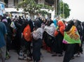 Gubernatorial electioneering in Lamu, Kenya Royalty Free Stock Photo