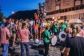 Guca Trumpet Festival in Guca town, Serbia Royalty Free Stock Photo