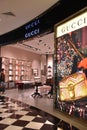 Gucci store at Dubai Mall in Dubai, UAE Royalty Free Stock Photo