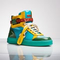 Gucci Valenti High Heels Sneakers - Stylish And Masculine Footwear