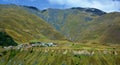 Gudauri landscape of The Greater Caucasus Mountain Range