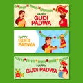 Gudi Padwa Celebration Banner