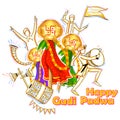 Gudi Padwa celebration of India